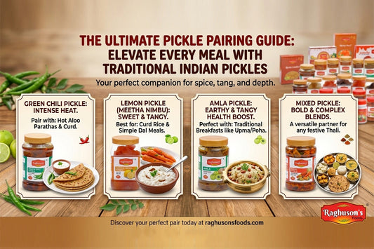 The Ultimate Pickle Pairing Guide: Elevate Every Meal with Traditional Indian Pickles