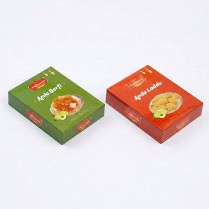 Raghusons Foods Amla Barfi & Amla Laddu Combo