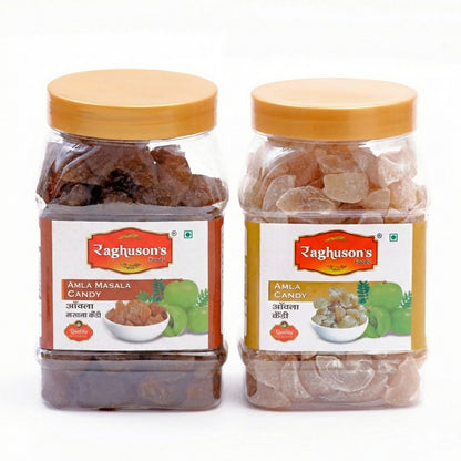 Raghusons Amla Candy & Amla Masala Candy Combo