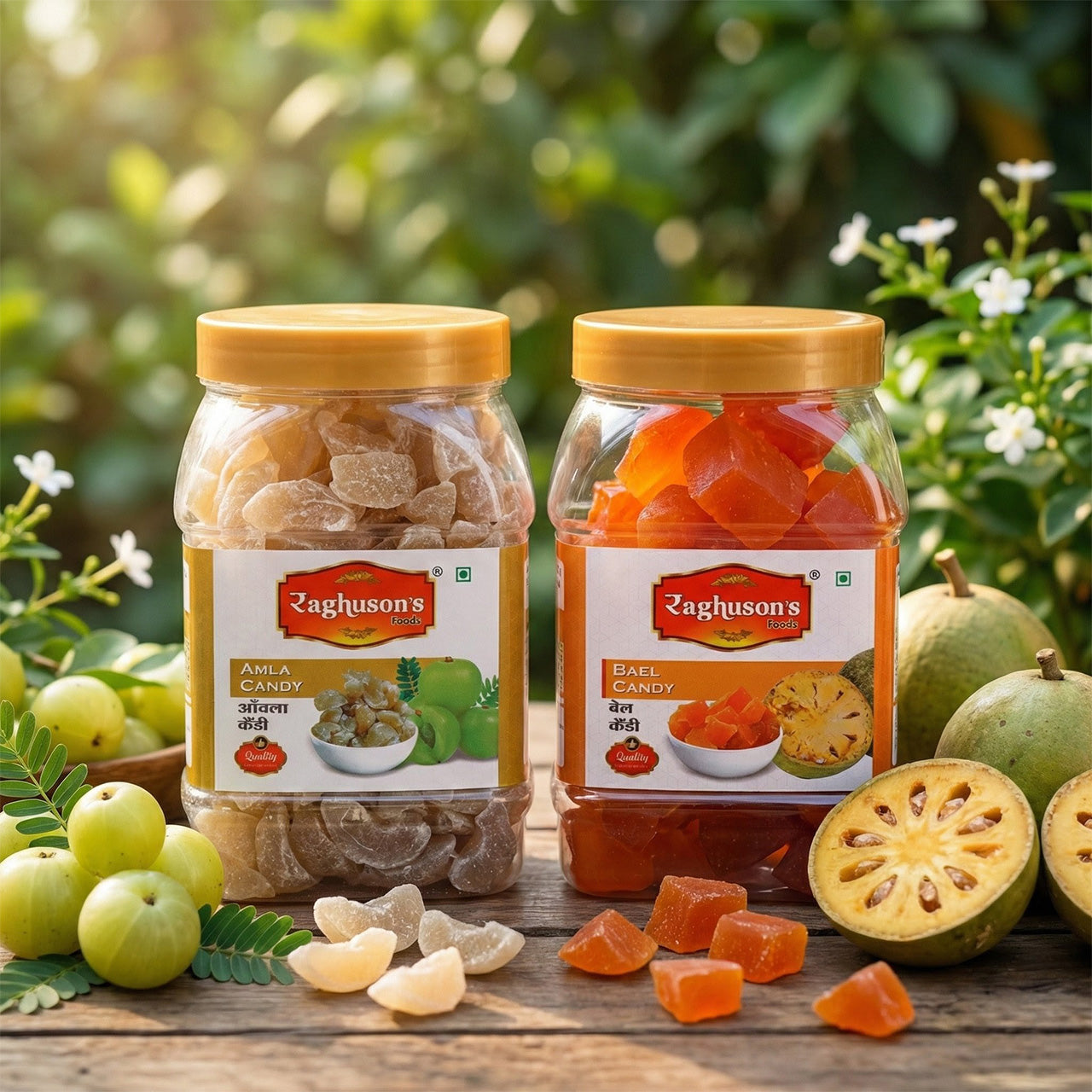 Raghusons Amla Candy & Bael Candy Combo