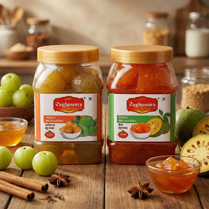 COMBO OF AMLA MURABBA AND BAEL MURABBA