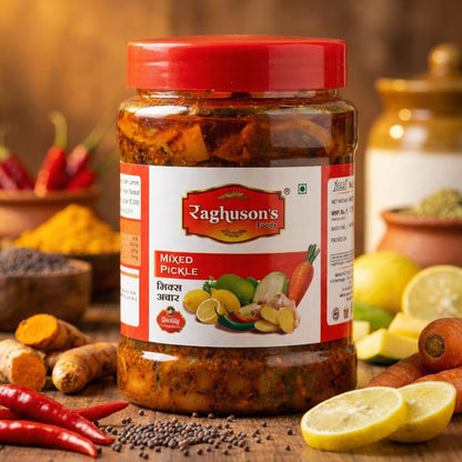 Raghusons-mixed-pickle
