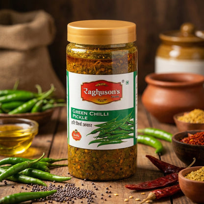 GREEN CHILLI PICKLE